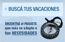 Buscá tus vacaciones