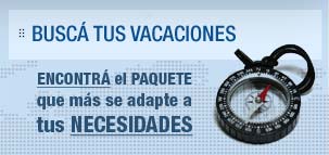 Buscá tus vacaciones